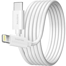 将图片加载到图库查看器,Overtime iPhone MFI Certified 10ft USB-C to Lightning Charging Cable