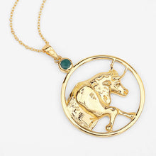 Load image into Gallery viewer, 0.23 Carat Genuine Emerald .925 Sterling Silver Pendant