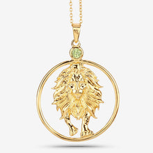 Load image into Gallery viewer, 0.24 Carat Genuine Peridot .925 Sterling Silver Pendant