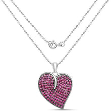 Load image into Gallery viewer, 4.98 Carat Genuine Ruby .925 Sterling Silver Pendant