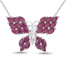 Load image into Gallery viewer, 3.12 Carat Genuine Ruby .925 Sterling Silver Pendant