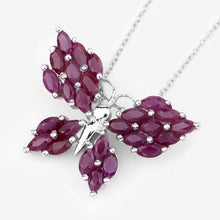 Load image into Gallery viewer, 3.12 Carat Genuine Ruby .925 Sterling Silver Pendant