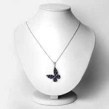 Load image into Gallery viewer, 4.36 Carat Genuine Blue Sapphire .925 Sterling Silver Pendant