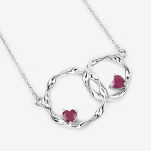 将图片加载到图库查看器,0.70 Carat Genuine Ruby .925 Sterling Silver Pendant