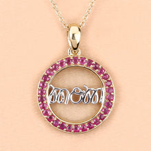 Load image into Gallery viewer, 0.64 Carat Genuine Ruby .925 Sterling Silver Pendant