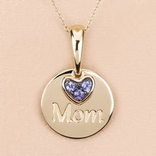 Load image into Gallery viewer, 0.21 Carat Genuine Tanzanite .925 Sterling Silver Pendant