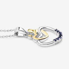 Load image into Gallery viewer, 0.14 Carat Genuine Blue Sapphire .925 Sterling Silver Pendant