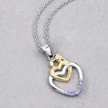 Load image into Gallery viewer, 0.14 Carat Genuine Tanzanite .925 Sterling Silver Pendant