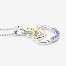 Load image into Gallery viewer, 0.14 Carat Genuine Tanzanite .925 Sterling Silver Pendant