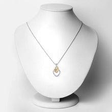Load image into Gallery viewer, 0.14 Carat Genuine Tanzanite .925 Sterling Silver Pendant