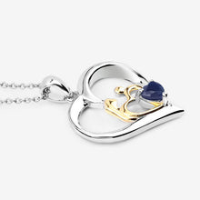 Load image into Gallery viewer, 0.50 Carat Genuine Blue Sapphire .925 Sterling Silver Pendant