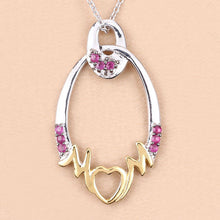 将图片加载到图库查看器,0.18 Carat Genuine Ruby .925 Sterling Silver Pendant