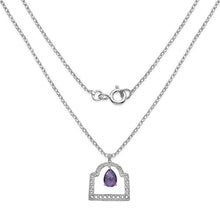 Load image into Gallery viewer, 10.70 Carat Genuine Amethyst .925 Sterling Silver Pendant