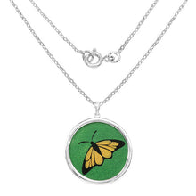 Load image into Gallery viewer, 29.50 Carat Genuine Emerald .925 Sterling Silver Pendant
