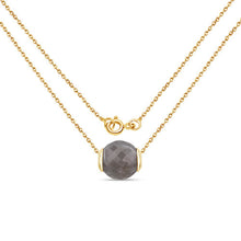 Load image into Gallery viewer, 16.79 Carat Genuine Grey Moonstone .925 Sterling Silver Pendant