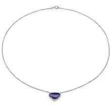 Load image into Gallery viewer, 3.92 Carat Genuine Blue Aventurine .925 Sterling Silver Pendant
