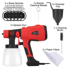 Load image into Gallery viewer, Paint Sprayer HVLP Handheld Painter with 3 Spray Patterns