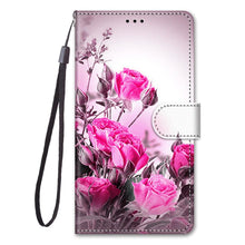 将图片加载到图库查看器,Painted Leather Flip Phone Case For Xiaomi Redmi 8 9 9A 9C 9T Redmi 10 Lion Cat Butterfly Wallet Card Holder Stand Book Cover Colorful PU Leather Wallet Flip Cover Shockproof Card Slots Holder Side Pocket Magnetic Closure Stylish Case