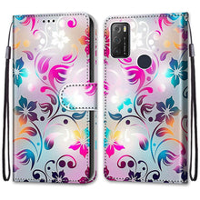将图片加载到图库查看器,Painted Leather Flip Phone Case For Xiaomi Redmi 8 9 9A 9C 9T Redmi 10 Lion Cat Butterfly Wallet Card Holder Stand Book Cover Colorful PU Leather Wallet Flip Cover Shockproof Card Slots Holder Side Pocket Magnetic Closure Stylish Case