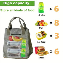 Load image into Gallery viewer, Paper Bento Bag Waterproof And Oilproof Insulation Bag
