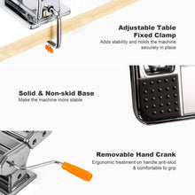 Load image into Gallery viewer, Pasta Maker Roller Machine Fettuccine