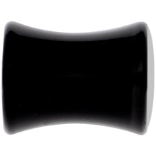 Load image into Gallery viewer, Black Acrylic Pink Black Radiant Cross Saddle Plug Set 2G