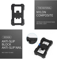 Load image into Gallery viewer, Pedal Cleats Flat Adapter Original Self Locking Pedal Flat Plate Conversion Device Suitable For Bike Pedals Bike Universal Clipless Platform Adapters Cleats Pedal Bicycle Pedal Adapters