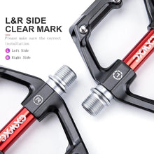 将图片加载到图库查看器,Pedals Bicycle Aluminum Pedal Mountain Urban Road Parts Sealed Bearing Flat Platform All-Round Pedals Bike Accessories Advanced 4 Bearings Mountain Bike Pedals Platform Bicycle Flat Alloy Pedals