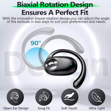 Load image into Gallery viewer, PERESSENTIAL YYK‑580 Wireless Sport Ear-Hook Earbuds Black