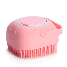 Load image into Gallery viewer, Pet Bath Brush Dog Scrubber