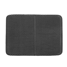 将图片加载到图库查看器,Pet Cat Litter Mat Waterproof Double Layer Cat Litter Trapping Pet Litter Box Mat Clean Pad Products For Cats Accessories Cat Litter Mat Trapping for Litter Box No-Toxic & Super Size Urine & Waterproof Honeycomb Double Layer Anti Tracking Mats