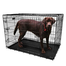 将图片加载到图库查看器,Pet Crates Folding Metal - Assorted Sizes