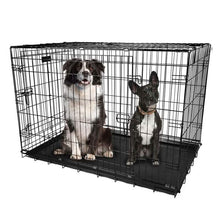将图片加载到图库查看器,Pet Crates Folding Metal - Assorted Sizes