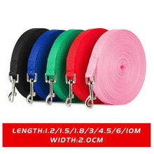 将图片加载到图库查看器,Pet Leashes Rope Outdoor Training Running Dog Leash Belt Dogs Lead For Small And Large Dog Long Lead-Training Leash/Long Line Dog Leash Great for Dog/Puppy