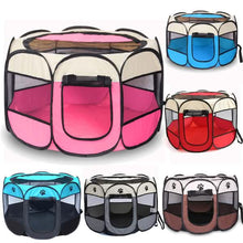 Load image into Gallery viewer, Pet Tent Portable Playpen