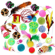 将图片加载到图库查看器,Pets Cat Toys Mouse Shape Balls Shapes Cat Interactive Pet Toys Assortments Foldable Rainbow Tunnel Cat Feather Interactive Feather Toy Fluffy Mouse Cat Love New Pet Toy Funny Cat Stick Mouse Supplies Value Bundle