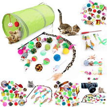 将图片加载到图库查看器,Pets Cat Toys Mouse Shape Balls Shapes Cat Interactive Pet Toys Assortments Foldable Rainbow Tunnel Cat Feather Interactive Feather Toy Fluffy Mouse Cat Love New Pet Toy Funny Cat Stick Mouse Supplies Value Bundle
