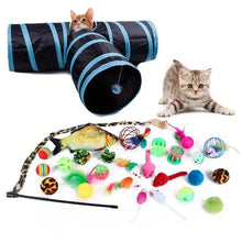 将图片加载到图库查看器,Pets Cat Toys Mouse Shape Balls Shapes Cat Interactive Pet Toys Assortments Foldable Rainbow Tunnel Cat Feather Interactive Feather Toy Fluffy Mouse Cat Love New Pet Toy Funny Cat Stick Mouse Supplies Value Bundle