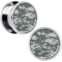 Load image into Gallery viewer, Digital Camo Print Steel Screw Fit Plug Set 9/16