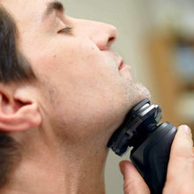 Load image into Gallery viewer, Philips Wet & Dry Shaver 5000 with SkinIQ Tech + Shave Heads, Charging & Cleaning Base (Refurbished)