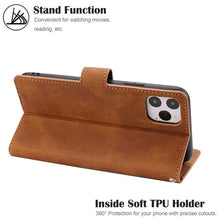 将图片加载到图库查看器,Phone Case For Xiaomi Mi Redmi Note 8 8A 8T 9 9A 9S 10 10S Pro POCO F3 X3 NFC 11 10T Lite 11i 11T Pro Wallet Leather Book Cover Magnetic PU Leather Wallet-Style Business Phone Case Fashion Flip Case with Card Slot