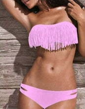 Load image into Gallery viewer, 2-Piece: Fashion Fringe Bikini Swimwear