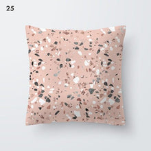 将图片加载到图库查看器,Pink Geometric Decorative Pillow Cushion Covers Polyester Pillow Case Home Pillowcase Decorative Pillowcase For Sofa Cute Charming Home Decor Cushion Cover