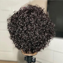 Load image into Gallery viewer, Pixie Cut Wig Human Hair Curly Human Hair Wigs Short Curly Bob Wigs For Women Human Hair Full Machine Wig Human Hair Wigs For Black Women Gifts for Girlfriends