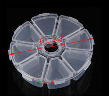 Load image into Gallery viewer, Plastic Jewelry Boxes Plastic Tool Box Adjustable Craft Organizer Storage Beads Bracelet Jewelry Boxes Portable 10 Compartments Clear Plastic Storage Box Jewelry Organizer Container