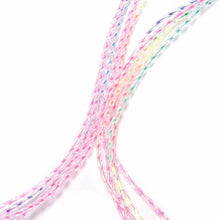 Load image into Gallery viewer, Plastic Skipping Fitness Exercise Gym Workout Boxing Jump Speed Sports Rope Simple Jump Rope Soft Beaded Skipping Rope For Kids Adults Plastic Segmented Jump Rope 2m