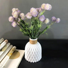 Load image into Gallery viewer, Plastic Vases Anti-ceramic Unbreakable Basket Imitation Rattan Flower Vase For Home Décor Desktop Decoration Living Room Office or Bookshelf