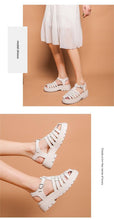 将图片加载到图库查看器,Platform Women's Sandals Summer Fashion Women Beach Classic Sandal Comfortable Beach Pool Platforms Sandals With Buckle Open Toe Ankle Strap Thick-Soled Casual Women's Shoes