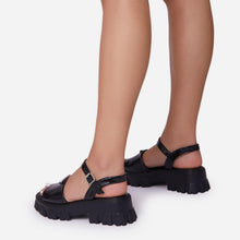 将图片加载到图库查看器,Platform Women's Sandals Summer Fashion Women Beach Classic Sandal Comfortable Beach Pool Platforms Sandals With Buckle Open Toe Ankle Strap Thick-Soled Casual Women's Shoes