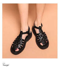 将图片加载到图库查看器,Platform Women's Sandals Summer Fashion Women Beach Classic Sandal Comfortable Beach Pool Platforms Sandals With Buckle Open Toe Ankle Strap Thick-Soled Casual Women's Shoes